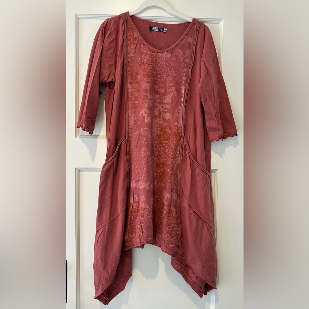 Blue Fish Wildflower Tunic in Painted Desert